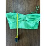 ASOS Design Cropped Puff Ball Sleeve Lime Green Top Size 8. NWOT Photo 7