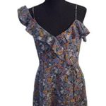 Teeze Me Floral Off Shoulder Mini Dress Blue size 9/10 Girly romantic Photo 0