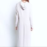 Lounge MONTE THE LABEL - WHITE ACTON MAXI - XS - KNIT  DRESS HOOD POCKET Photo 5