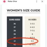 Like New Rieker Leather snow Heels Black Size 9.5 Photo 8