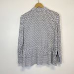 Habitat  Clothes to Live In Geometric Button Down Top Photo 9