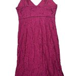ASTR The Label Burgundy Wine Lace Tank Dress Large Photo 5