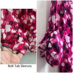 Diane Von Furstenberg  Tiny Pull Lorelei Two Sheer Silk Button Blouse Size 10 Photo 6