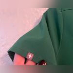 FIGS Hunter Green Casma Three-Pocket Scrub Top, Short Sleeve, Anti-Wrinkle ; S Photo 3