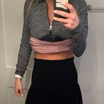 ZARA velvet smocked skirt Photo 1