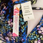 6 Degrees Ruffle short sleeves floral dress Size Large Photo 6