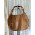 Stone Mountain 100% Genuine Leather Rustic Stitching Hobo Shoulder Bag Photo 1