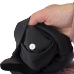 Lululemon Black Ruched Leg Stirrup Leggings Sz 6 Photo 1