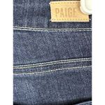 Paige ‘Hoxton Crop’ Medium Wash Blue Jean Denim Raw Hem Skinny Jeans Size 25 Photo 2