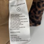 Good American  '90s Animal Print Tank Midi Dress Curvy Size 2XL 5 Brown Black NWT Photo 9