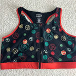 Torrid  Marvel Avengers Sports Bra Size 3X Zip Front Athletic Yoga Activewear Photo 0
