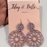 Tiley & Bells Lavender Mandala Earrings Purple Photo 0