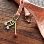 Stella McCartney  Peach Charms Quiet Luxury Chic Bikini Swim Bottoms Size Large Photo 3