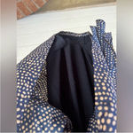 Maison Jules  Women's Cap Sleeve Printed‎ Faux Wrap Dress New Photo 9