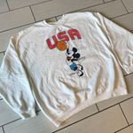 Junkfood Disney Mickey Mouse USA Basketball Crewneck Sweatshirt Photo 3