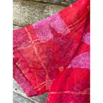 Vintage Lady Dorby size 18W. Tank top sheath dress. Button front top. Red Photo 5