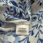 MISA Los Angeles  Frances Long Sleeve Tie Neck Blouse *flaw | Blue Peacock | M Photo 7