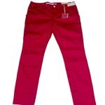 Mossimo Supply Co Mossimo Red Fit 6 Skinny Color Jeans  Photo 0