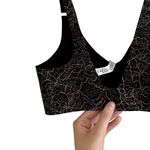 Lululemon black and pink marbled sports bra adjustable workout light support Photo 4
