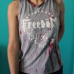Freedom Rose tank top Gray Photo 0