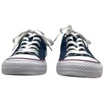 Converse Navy Blue Low Top Dual Tongue Sneakers Men’s 6/Women’s 8 Photo 1