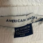 American Eagle White Sleeveless Smocked Floral Ruffle Fit & Flare Midi Dress XS Photo 2