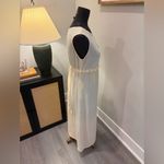 Earth Song Butter Yellow Cottagecore Granola Shift Maxi Dress Size 10 FLAW Photo 5