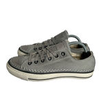 Converse x John Varvatos CT OX Blanket Stitch Unisex Gray Shoe Size 7 or 5 Photo 4