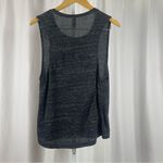 Bella Canvas  Large Wolf Moon Muscle Tee Tank Top Boho Grunge Graphic Animal Photo 1