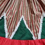 VTG Handmade 70s Floral Prairie Country Lace Frilly Skirt Cottagecore Waist 26" Size undefined Photo 2