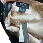 Anthropologie  Square Neck Lace Mini Dress Black and Cream NWT Size 10 Photo 6