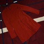 ZARA  Women's short Dress Casual Flare Pleated Red Long Sleeves Photo 0