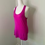 Athleta magenta racerback tank top size ST Photo 2