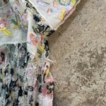 Free People  Cherry Blossom Mini Dress in Ivory Floral Combo Photo 12