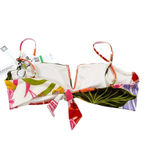 Sanctuary Tropical V Wire Bikini Removable Pads Swim Top Size L NWT Photo 5