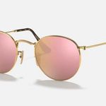 Ray-Ban Pink Mirrored Sunglasses Photo 0
