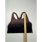 Victoria secret PINK Ombre Sports Bra Racerback Athletic Brown Black M Size M Photo 3