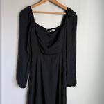 Reformation  Sigmund Midi dress in Black 0 Photo 5
