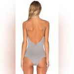 NWOT Free People Intimately Basic Seamless Tank Bodysuit Low Back Heather Gray Size undefined Photo 1
