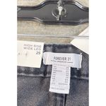 Forever 21 Forever 21 Black Women's High Rise Wide Leg Denim Rhinestone Jeans - Size 25 Photo 4