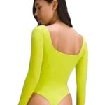 Lululemon | NWT | Size 10 / L | Wundermost Square-Neck Long-Sleeve Bodysuit Top Photo 2