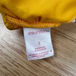 Xhilaration  Juniors' Yellow Ribbed Bralette Bikini Top - Size Small - NWT Photo 1