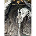 Valerie Stevens VTG Tweed Moto Jacket Black Gray Faux Leather Trim Medium Photo 5