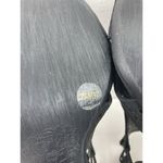 Vince Camuto * Caged Heels Womens Size 7M Black Perforated Gladiator Fairy Witchy Photo 13