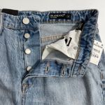 BLANK NYC NWT  The‎ Cooper Slim Straight Jeans Size 28 Slit Leg Denim Button Fly Photo 4