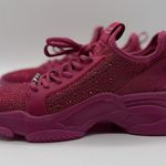 Juicy Couture Women’s ADANA FUCHSIA Rhinestone Sneakers 9.5 Photo 3