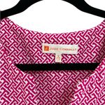 Jude Conally Womens Allison Pink Geometric Stretch Golf Pickleball Dress‎ Medium Photo 2