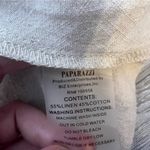 Paparazzi  embroidered floral linen blend kimono sz M Photo 5