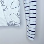 Desigual  Patchwork Floral Long‎ Sleeve T-shirt Size L Photo 8