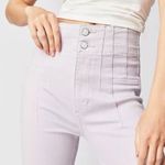 Free People We the Free  Jayde High Rise Flare Jeans Lavender 25 Photo 2